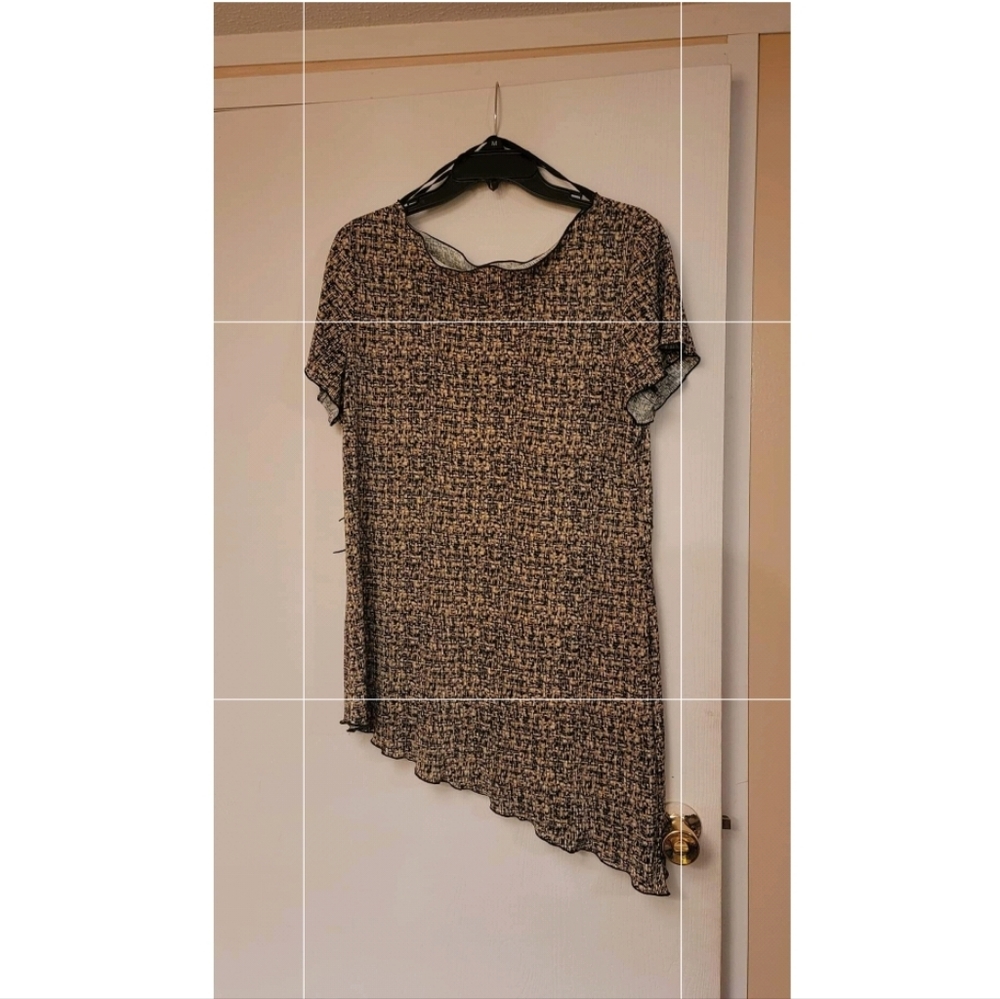 Asymmetrical length dress